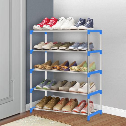 Acier galvanisé Organisateur de rack de chaussures plus de couleurs pour le choix pièce