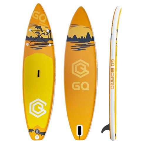 PVC Inflatable Surfboard orange PC