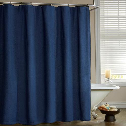 Polyester Fabrics Waterproof Shower Curtain Solid PC
