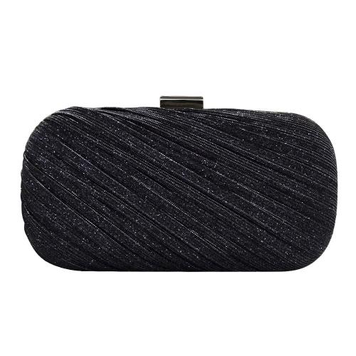 Polyester hard-surface & Easy Matching Clutch Bag black PC