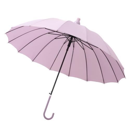 Fiberglass & Iron & Pongee automatic Umbrella anti ultraviolet PC