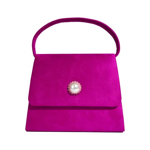 Velour Easy Matching Clutch Bag with chain PC