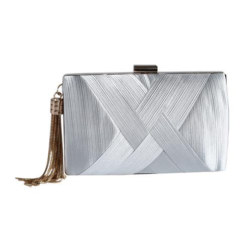 Silk Easy Matching Clutch Bag Solid PC