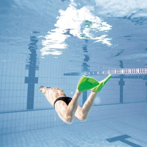 Silicone Swimming Fins Solid Pair