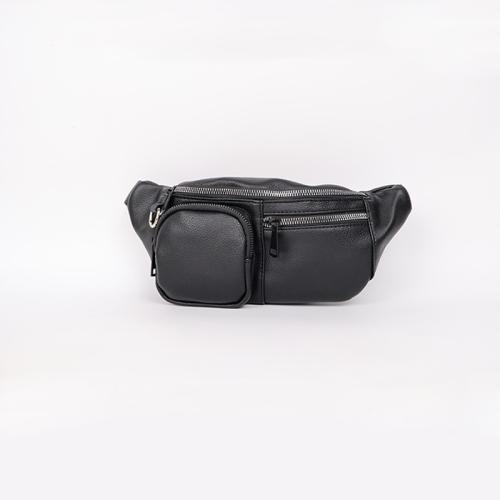 PU Leather & Polyester Easy Matching Waist Pack PC