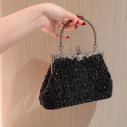 Satin Easy Matching Clutch Bag embroidered PC