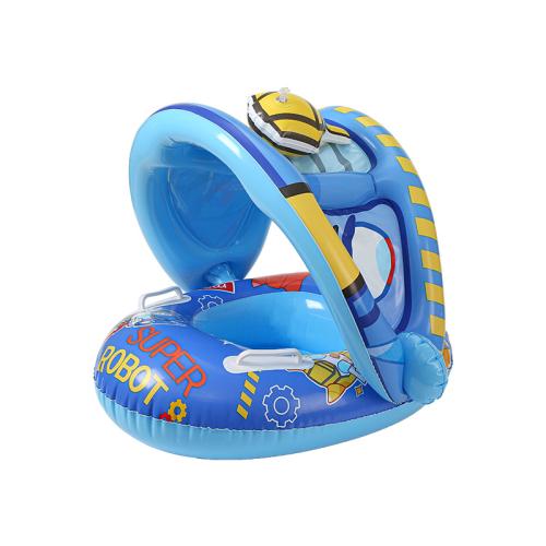 PVC Waterproof Inflatable Horse Swimming Ring PC