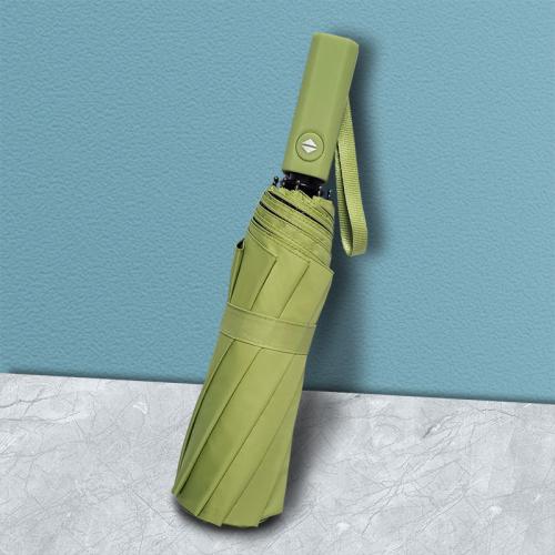 Acero & Vinilo & Pongee & El plastico Paraguas plegable, Sólido, más colores para elegir,  trozo