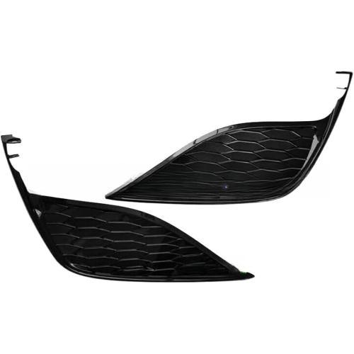 Toyota Camry Camry Sports SE XSE Fog Light Cover two piece black Sold By Set