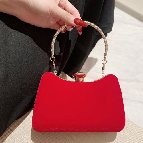 Velour Easy Matching Clutch Bag PC