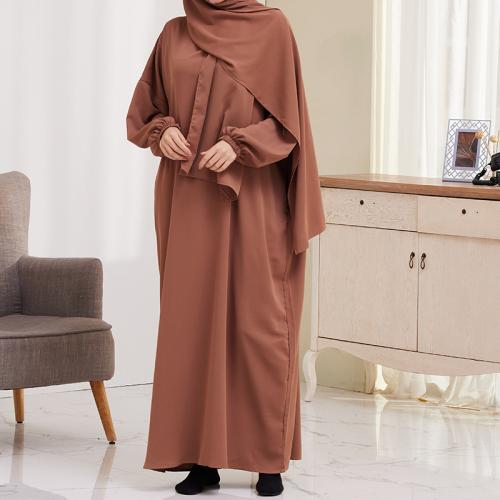 Poliéster Vestido Musilm islámico del Medio Oriente, más colores para elegir,  trozo