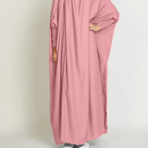 ポリエステル 中東イスラムムシルムドレス 選択のためのより多くの色 一つ