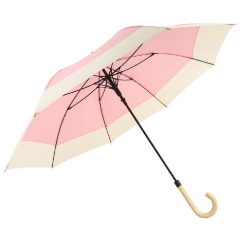 Stahl & Massive Wood & Pongee Regenschirm, mehr Farben zur Auswahl,  Stück
