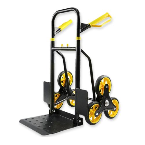Metal Foldable Hand Truck durable & portable Rubber PC