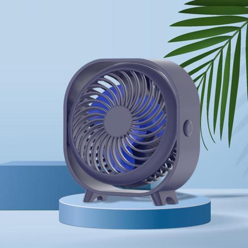 Plastic Mini Fan Three-speed adjustment & portable & Rechargeable PC