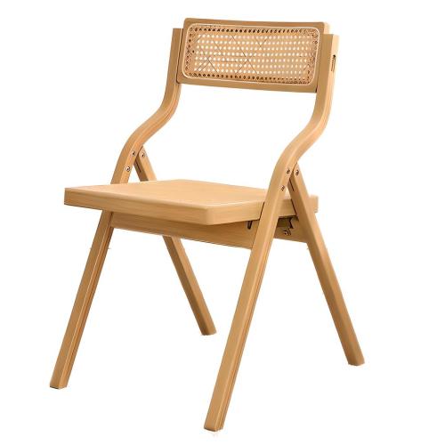 Moso Bamboo & Rotin Chaise pliante plus de couleurs pour le choix pièce