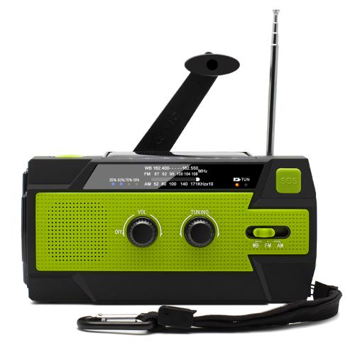 Plástico ABS Conjunto de radios multifuncionales, verde,  trozo