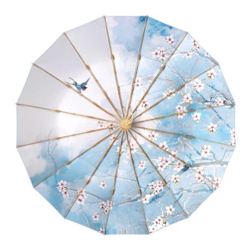 Fibre & Bois & Alliage d’aluminium Parapluie plus de couleurs pour le choix pièce