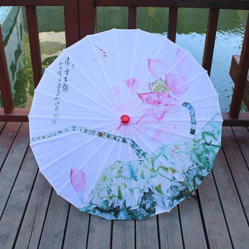 Mircofabrique Parapluie ensoleillé Moso Bamboo & Acier inoxydable & Bois Imprimé couleur et motif différents pour le choix pièce