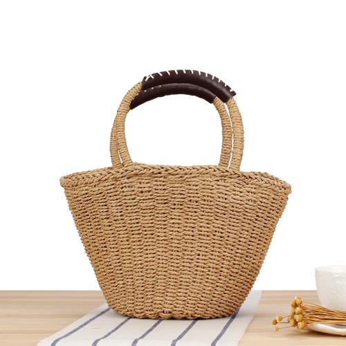 Paper Rope Beach Bag & Easy Matching Woven Tote PC