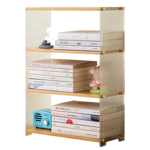 Moso Bamboo & Acrylic Shelf for storage PC