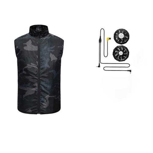 Polyester Cooling Vest & unisex Solid black PC