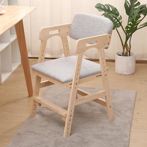 Sponge & Solid Wood & Linen Student Chair durable Solid PC
