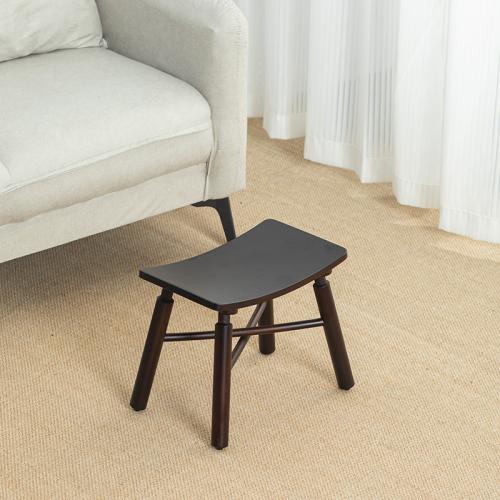 Moso Bamboo Tabouret Solide Marron pièce