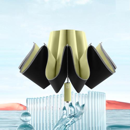 Caucho & Fibra & Aleación de aluminio & Vinilo & Pongee Paraguas inversos, Sólido, más colores para elegir,  trozo