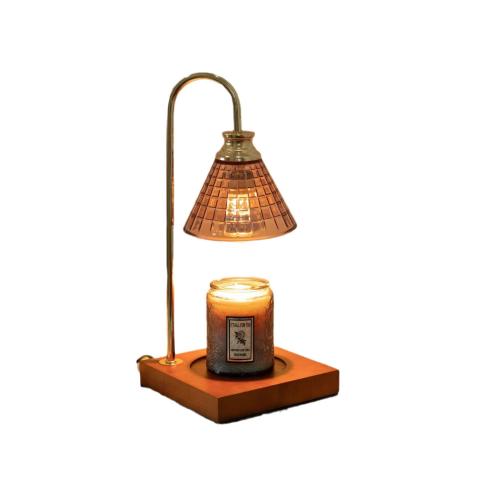 Glas & Holz & Eisen Duftlampen, mehr Farben zur Auswahl,  Stück