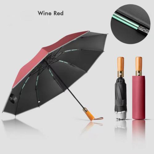 Fibre & Bois massif & Vinyle & Pongee Parapluies inversés Solide plus de couleurs pour le choix pièce