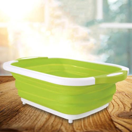 Thermo Plastic Rubber & Polypropylene-PP foldable & Multifunction Foldable Basin PC