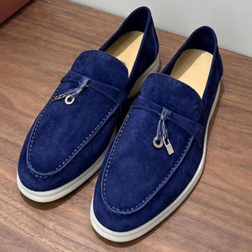 Microfiber PU Synthetic Leather Men Moccasin Gommino, hardwearing & different size for choice, more colors for choice,  Pair