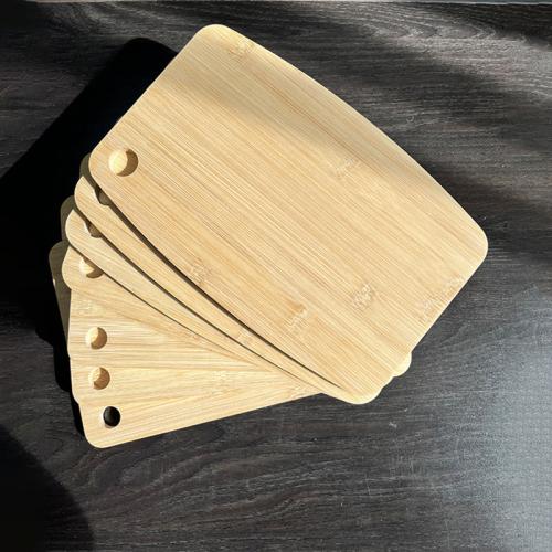 Moso Bamboe Hakbord Solide Kaki stuk