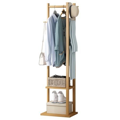 Bamboo & Solid Wood Multifunction Clothes Hanger durable Solid PC