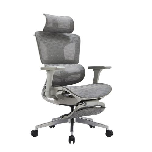 Mesh Fabric & Aluminium Alloy Multifunction Office Chair Solid PC