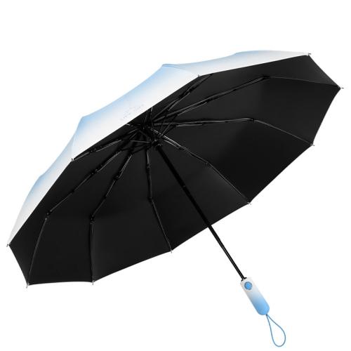 Steel & Glass Fiber & Vinyl & Pongee foldable Umbrella anti ultraviolet PC