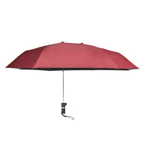 Iron & Vinyl & Pongee Foldable Umbrella portable & sun protection PC