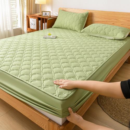 Polyester Bed Fitted Sheet & washable PC