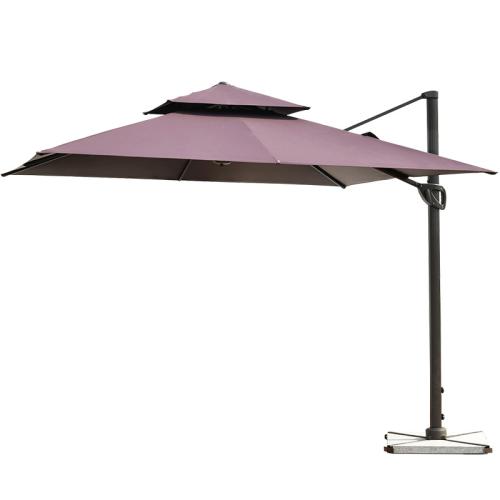 Doek & Aluminiumlegering Zonnige Paraplu meer kleuren naar keuze stuk