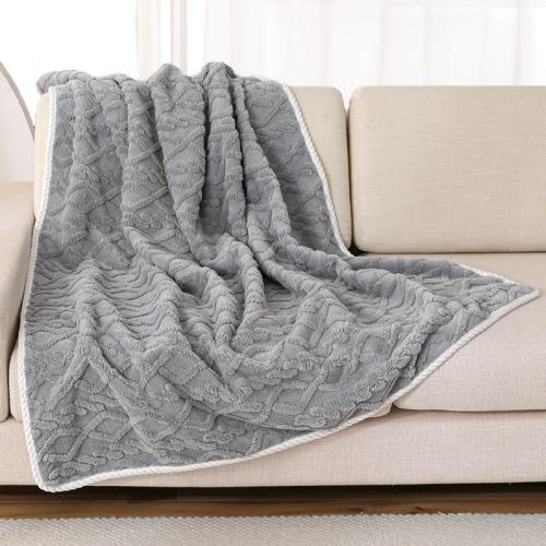 Cloth Soft Pet Blanket Beds thicken Solid PC