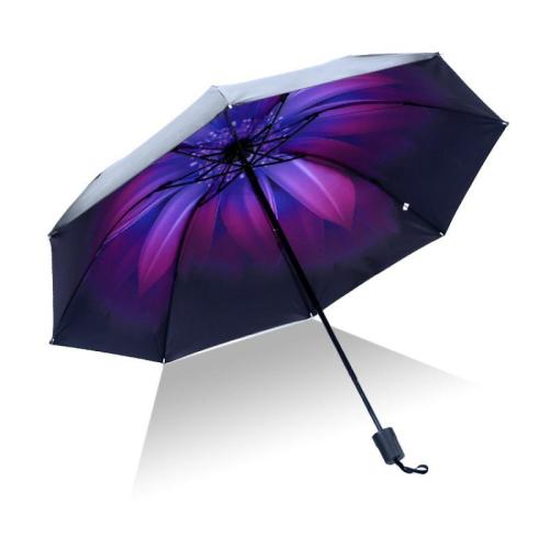Iron & Vinyl & Plastic shading Umbrella durable & portable & sun protection & waterproof PC
