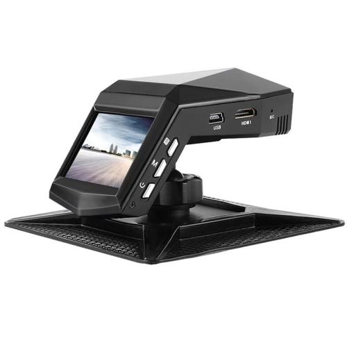 Plastic HD & Multifunction Driving Recorder black PC