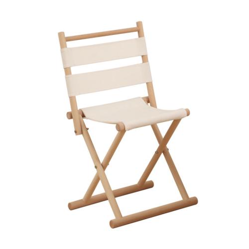 Beech wood & Canvas Outdoor Foldable Chair portable PC