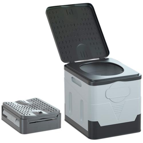 Polypropylene-PP foldable Vehicl Toilet portable Solid PC