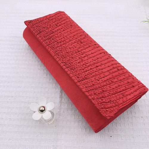 Polyester Envelope & Easy Matching Clutch Bag with rhinestone PC