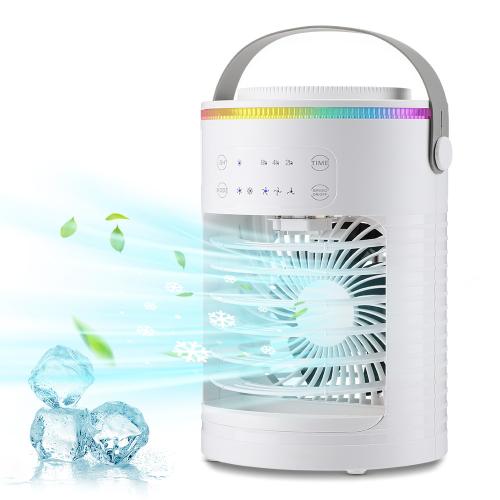 Plástico ABS Ventilador de aire acondicionado, blanco,  trozo