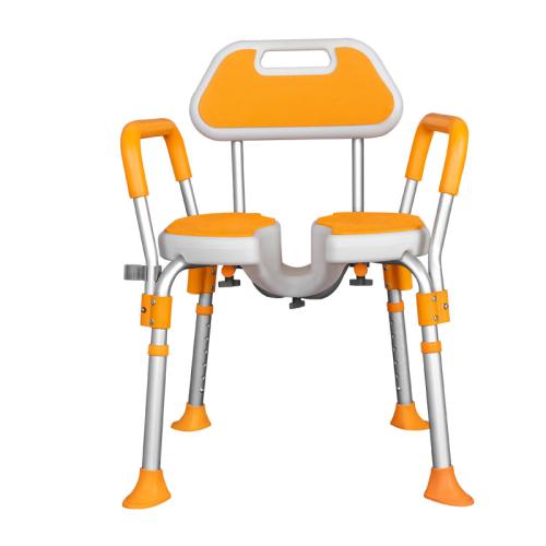 Aluminium Alloy adjustable Bathing Chair orange PC