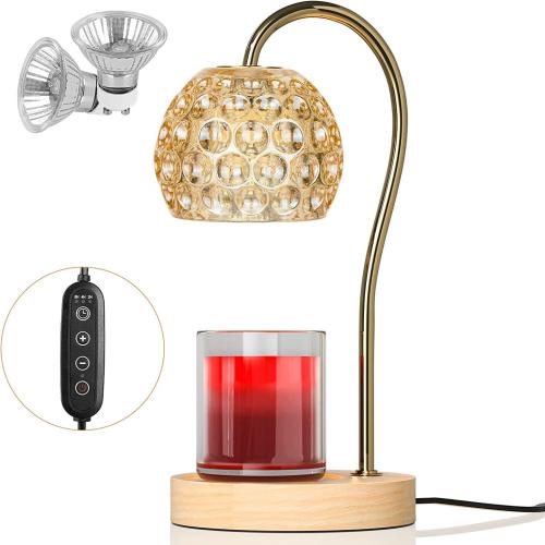 Bamboo & Iron Fragrance Lamps adjustable brightness PC