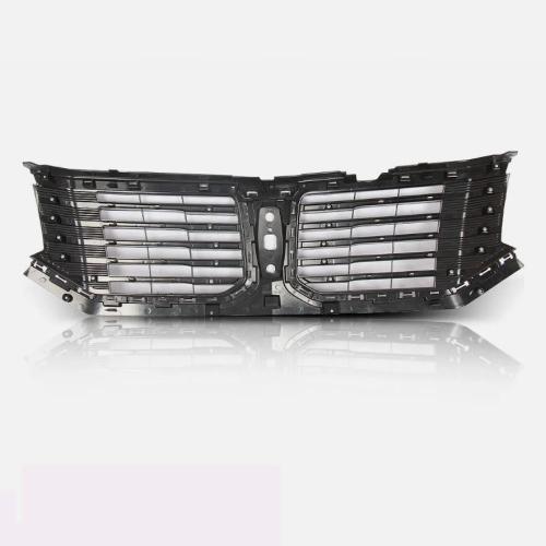 Chrome Plated Auto Cover Grille durable & hardwearing Solid black PC
